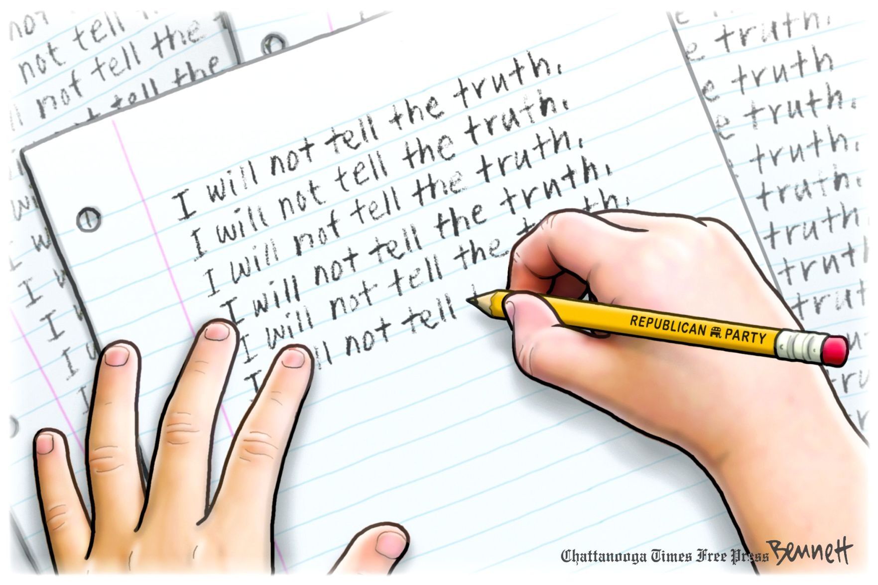 Clay Bennett cartoon